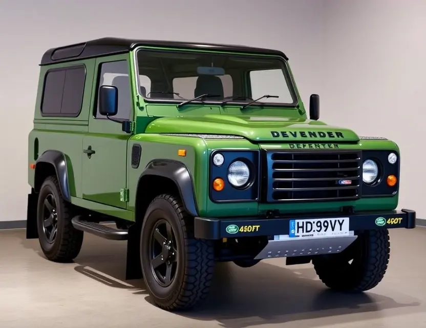 Фото 5 — Легендарный Land Rover Defender вернулся